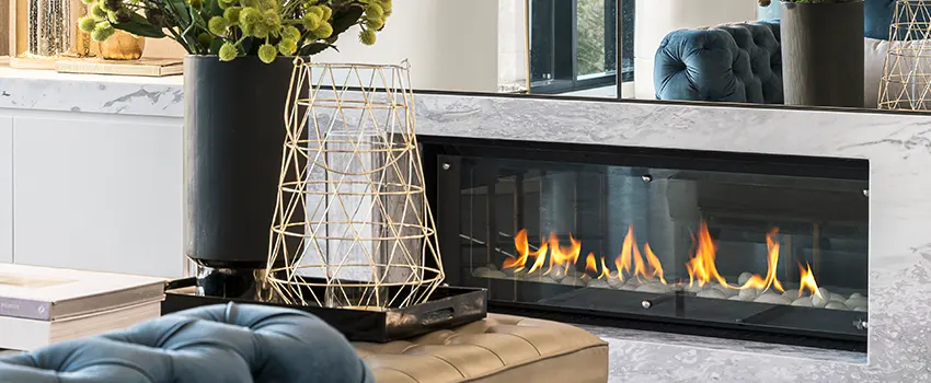 Custom Fireplace Crystals in Westchester, Florida