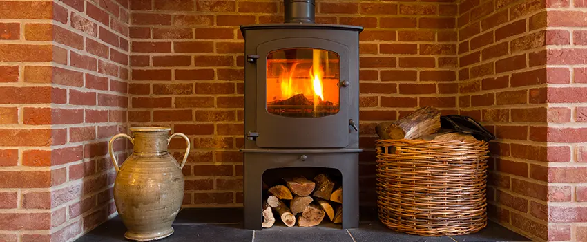 Metal Firebox Installation For Fireplace in Westchester, Florida