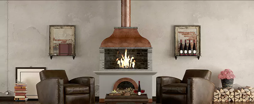 Thelin Hearth Products Providence Pellet Insert Fireplace Installation in Westchester, FL