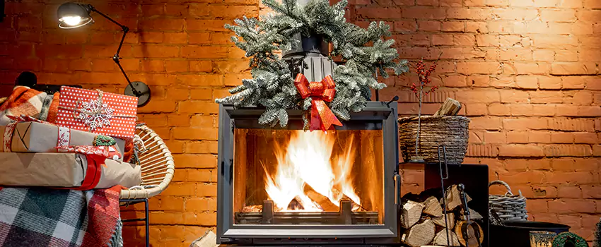 Travis Industries Linear Gas Fireplace Installation in Westchester, Florida