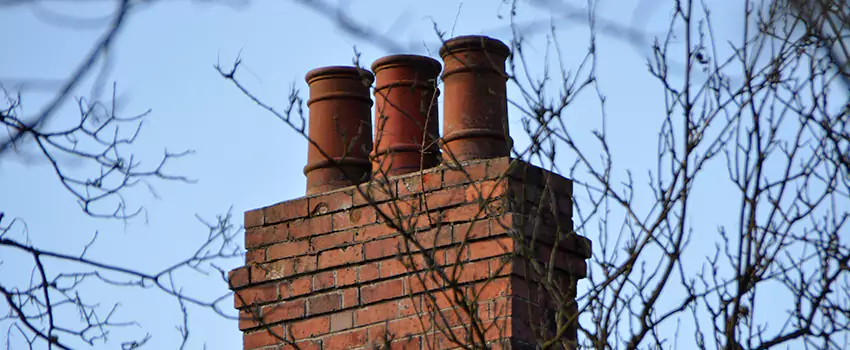 Chimney Crown Installation For Brick Chimney in Westchester, Florida
