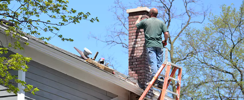 Vinyl and PVC Chimney Flashing Installation in Westchester, FL