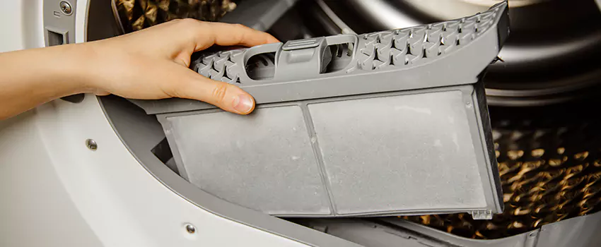Signs Of A Clogged Dryer Lint Trap in Westchester, Florida