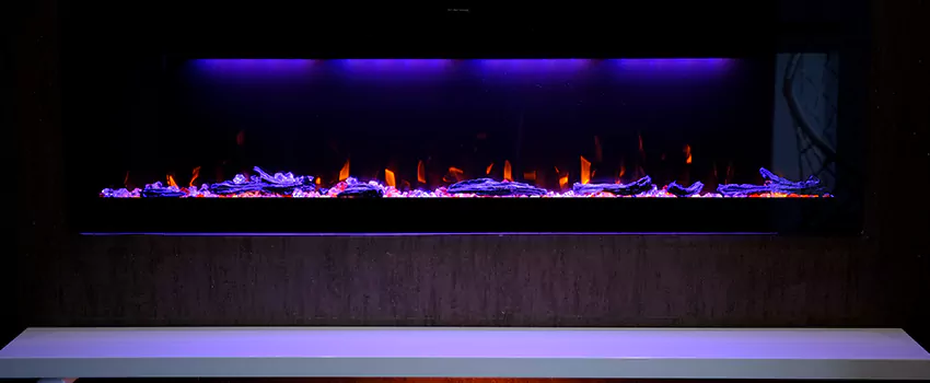 Dynamic Flame Color Fireplace Installation in Westchester, FL